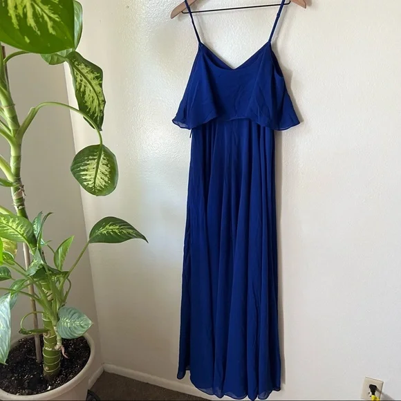 Lulus | Love Runs High Royal Blue Maxi Dress - Picture 5 of 7